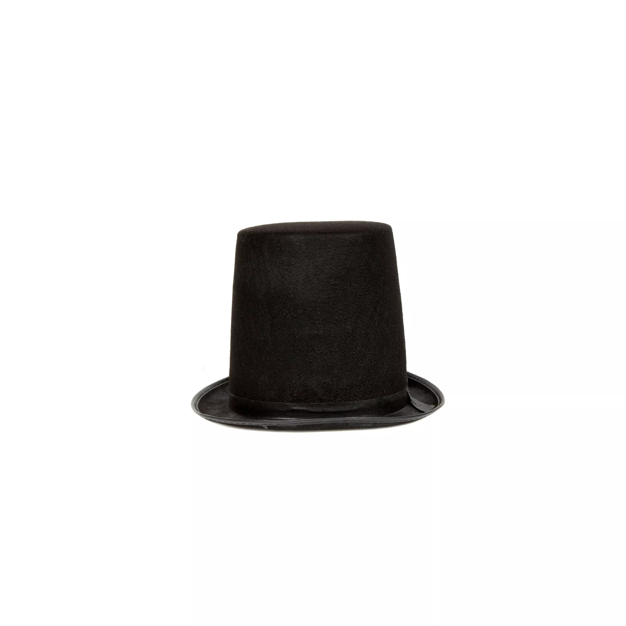 Tall Black Stovepipe Top Hat at Spencer's