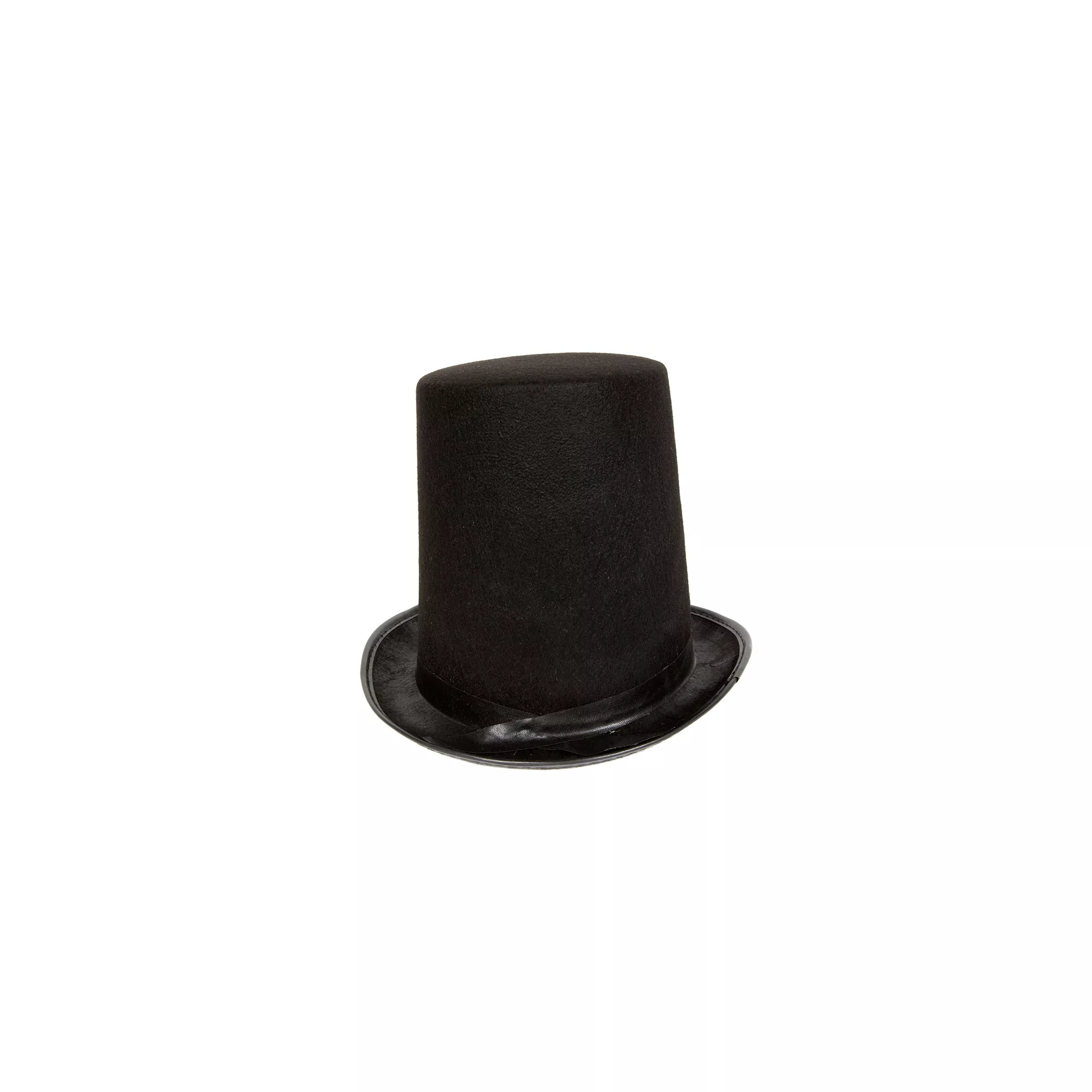 Tall Black Stovepipe Top Hat at Spencer's