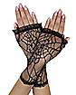 Ruffle Lace Fingerless Gloves