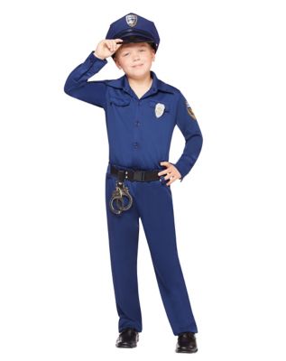 Kids Police Officer Costume - Spirithalloween.com