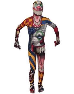 Kids Clown Monster Skin Suit Costume - Spirithalloween.com