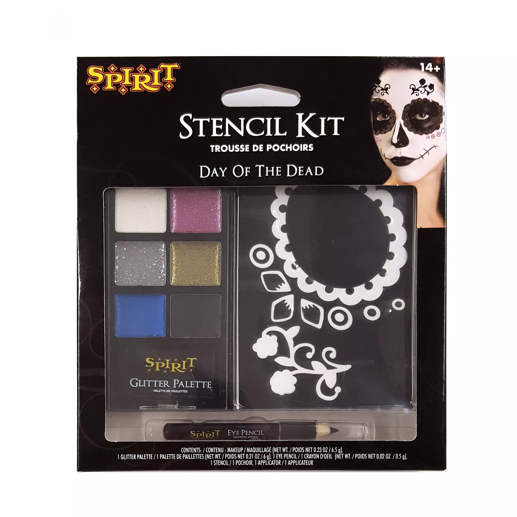 Day of the Dead Makeup Kit at Spencer's