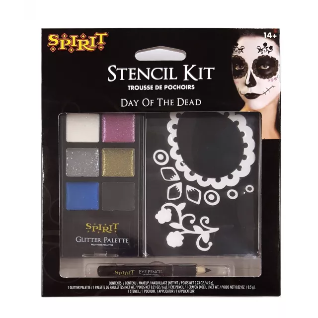 Day of the Dead Makeup Kit at Spencer's