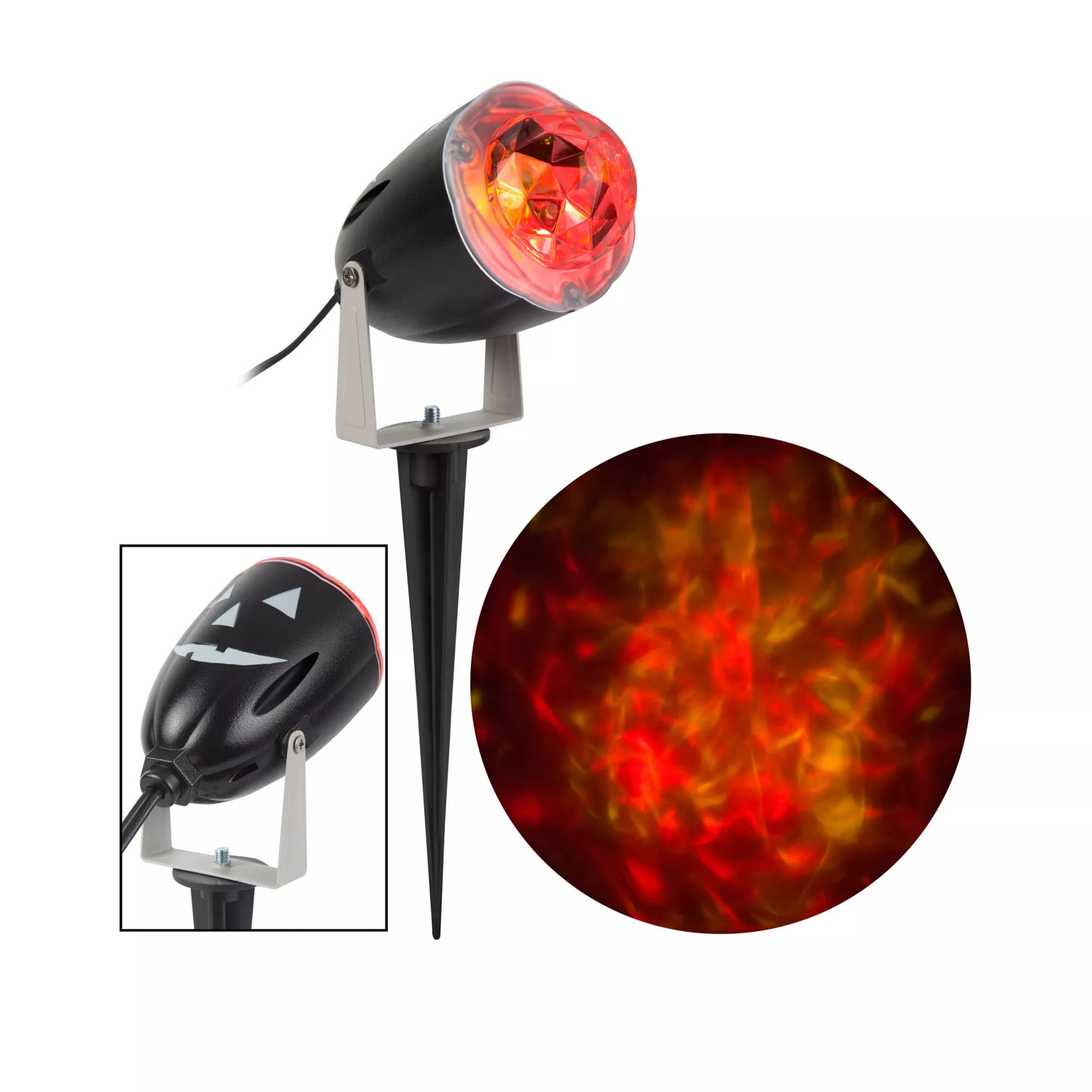 Red Fire and Ice LED Spot Light at Spencer's
