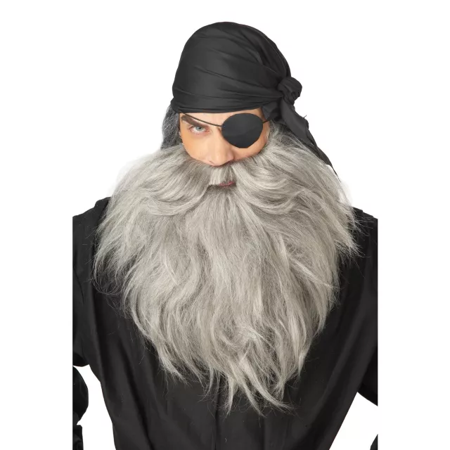 Grey Pirate Beard Grey Pirate Beard