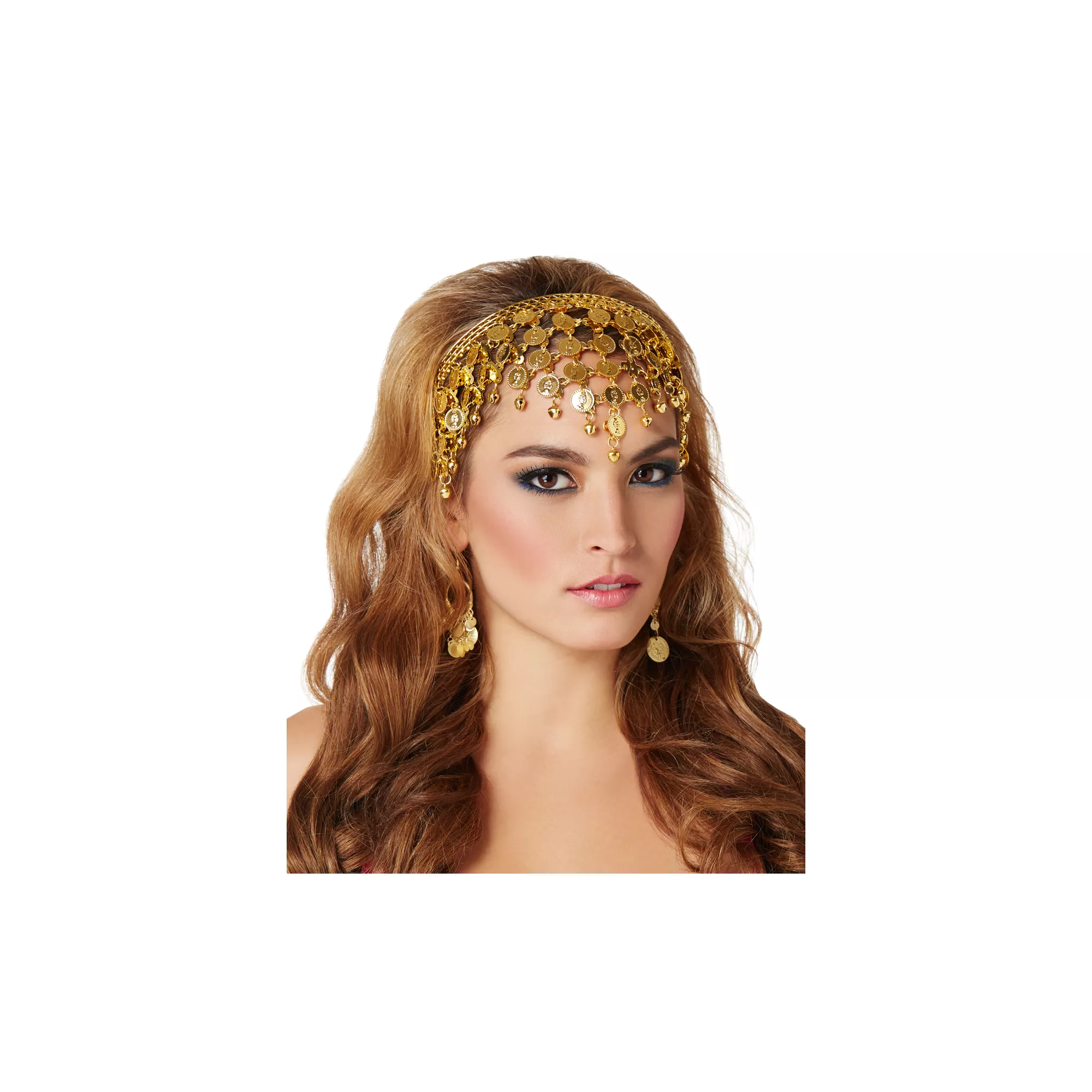 Goldtone Fortune Teller Headpiece at Spirit Halloween