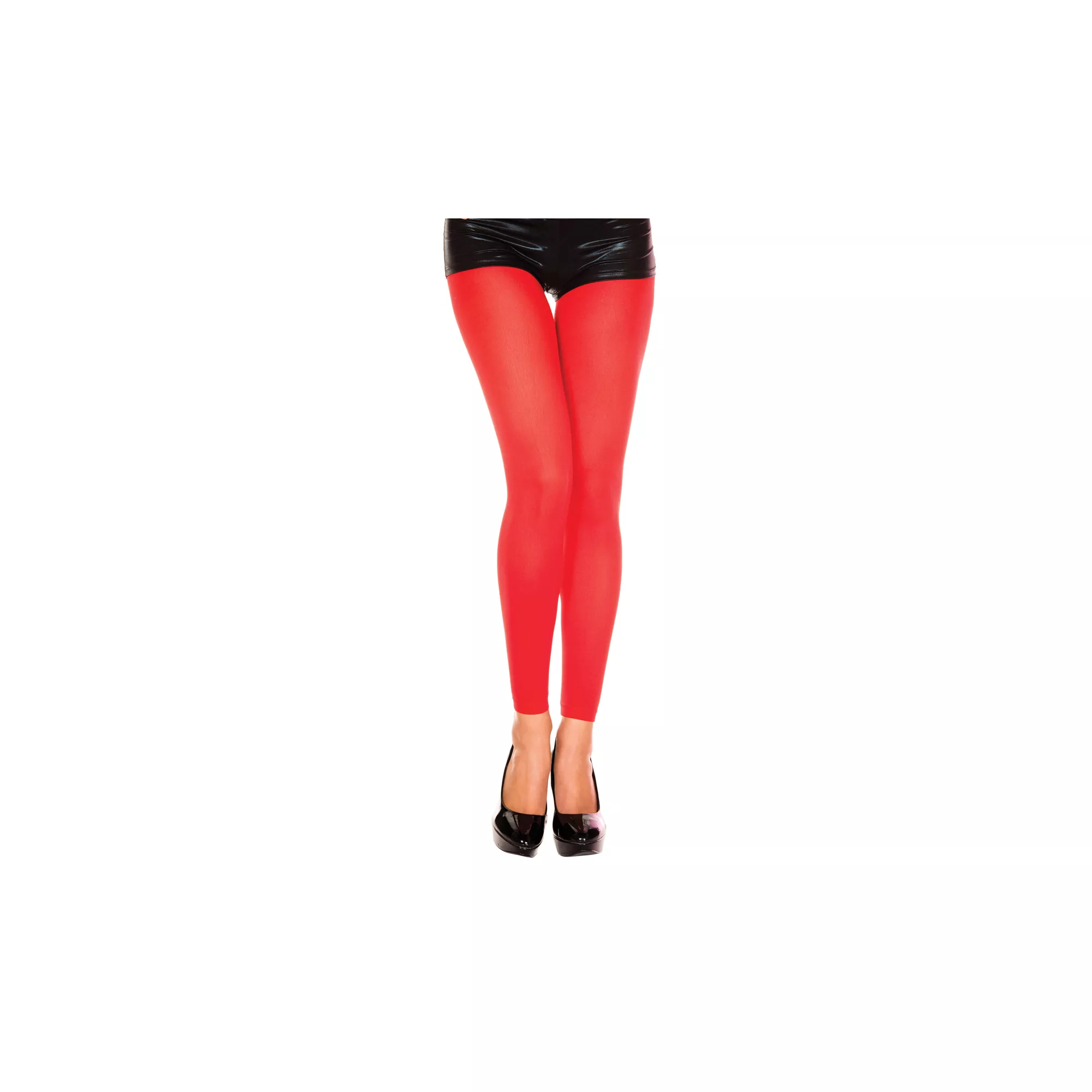 Colored Opaque Footless Tights at Spirit Halloween