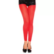Colored Opaque Footless Tights at Spirit Halloween