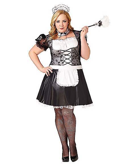 Plus-Size Sassy Maid Costume