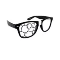 Cracked School Nerd Glasses at Spencer's