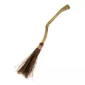 39 Inch Curved Witch Broom at Spencer's