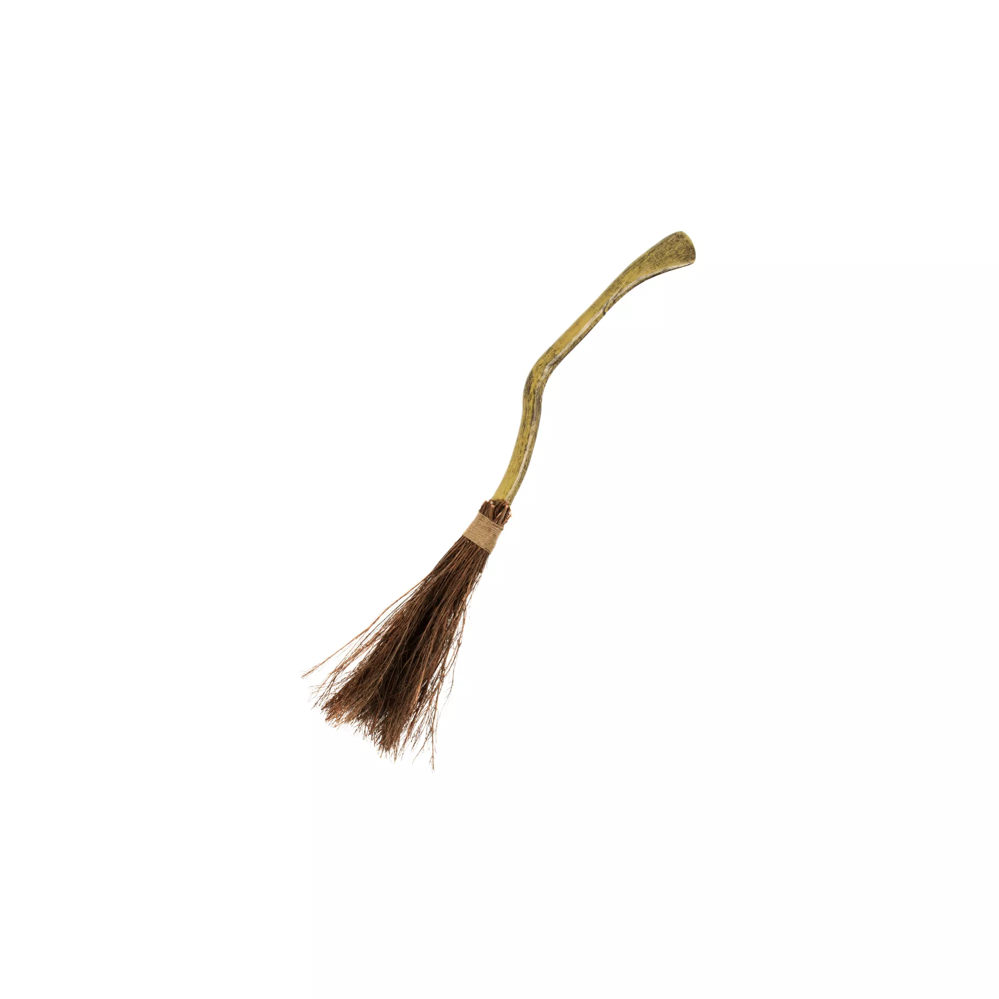 39 Inch Curved Witch Broom at Spencer's