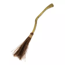 39 Inch Curved Witch Broom at Spencer's