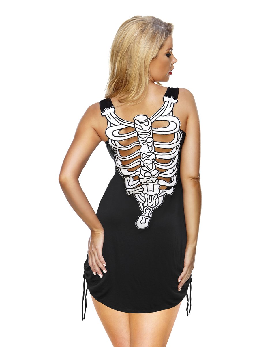 Skeleton Cutout Back Dress by Spirit Halloween