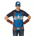 Adult Captain America T Shirt - Marvel at Spirit Halloween