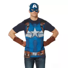 Adult Captain America T Shirt - Marvel at Spirit Halloween
