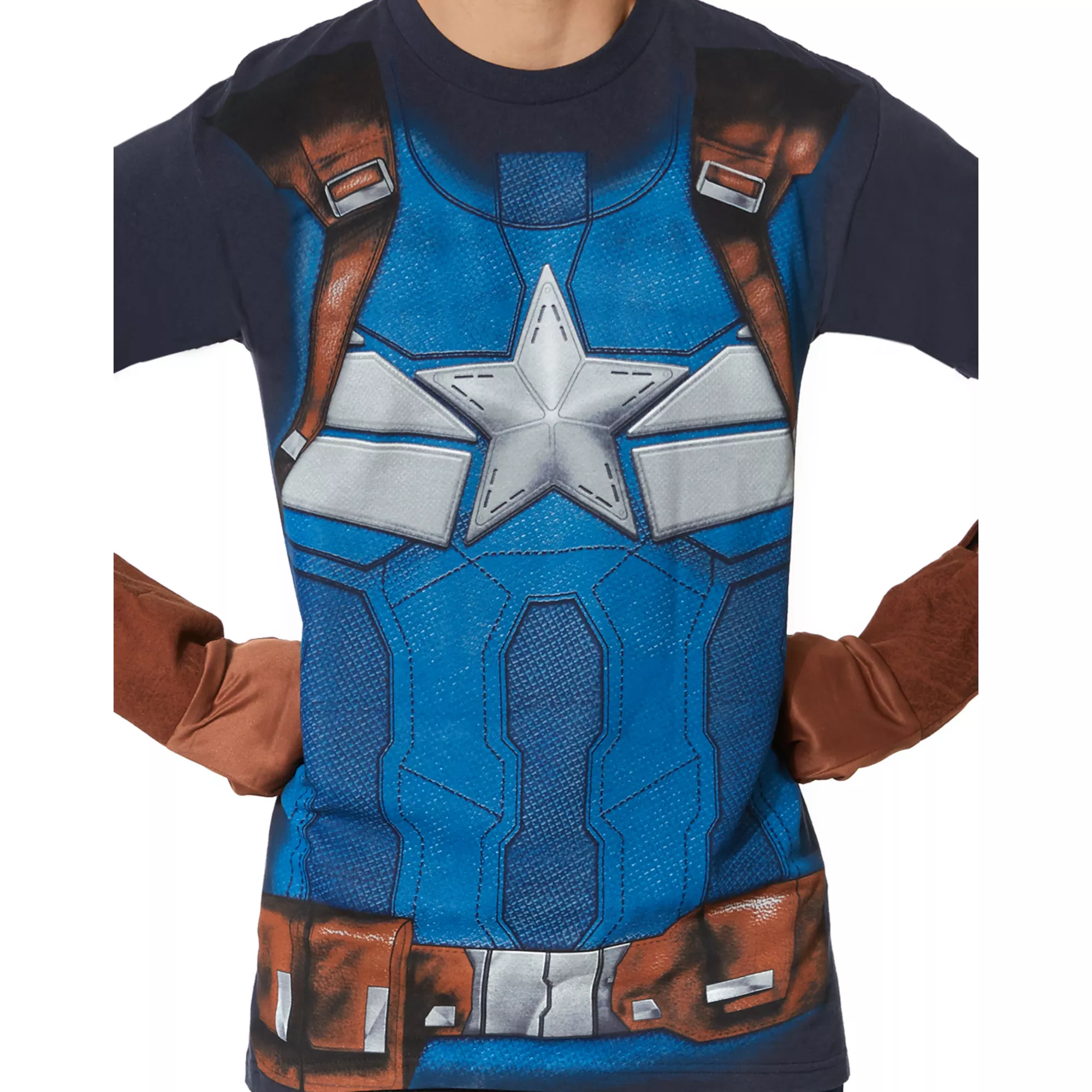 Adult Captain America T Shirt - Marvel at Spirit Halloween