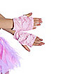 Purple Sequin Kids Gloves