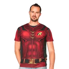 Caped Robin Costume T Shirt - DC Comics at Spirit Halloween