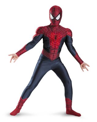 Kids Muscle Light-Up Spiderman Costume - Marvel Comics ...