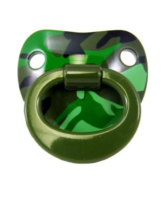 Green Camo Pacifier - Spirithalloween.com