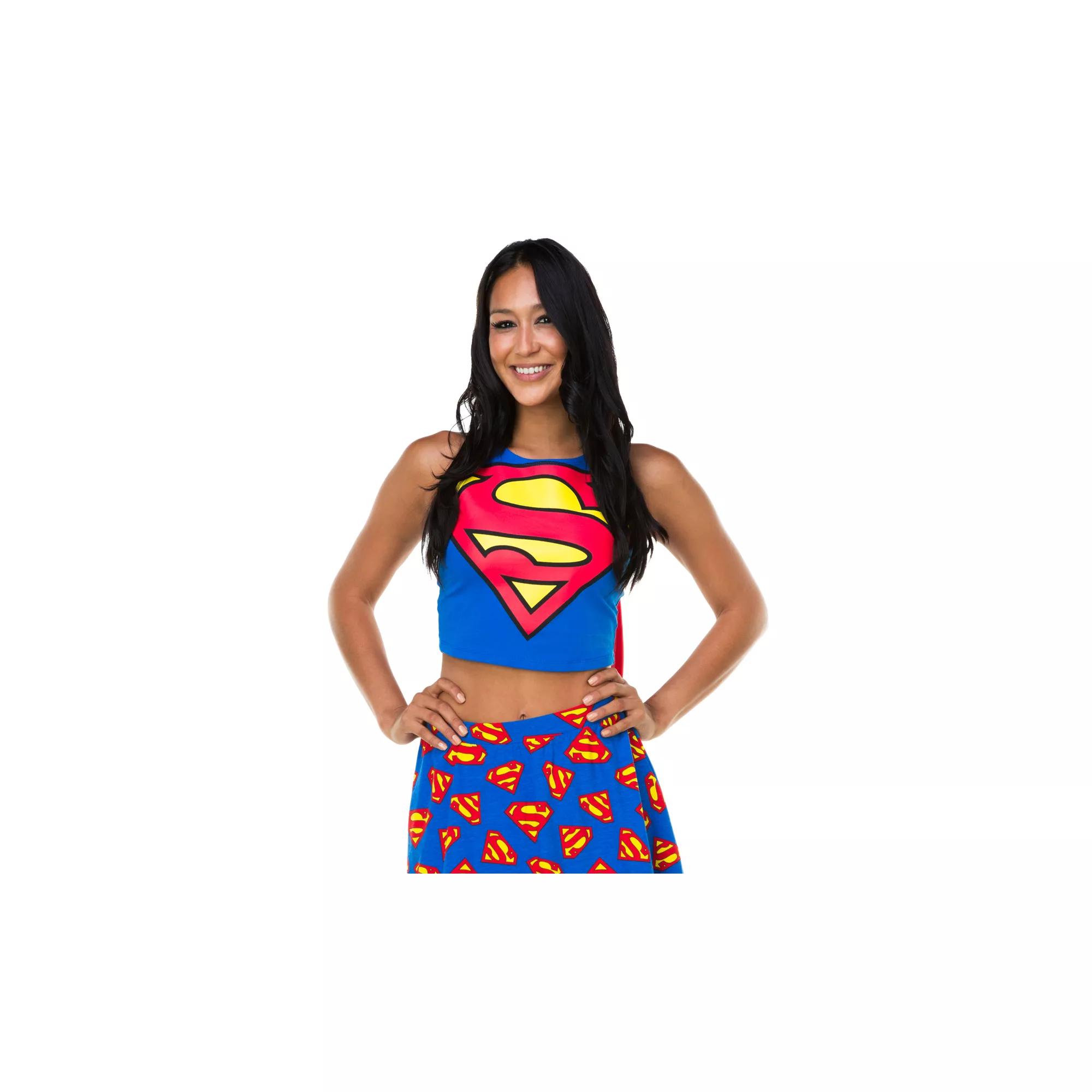 Supergirl Tank with Cape - DC Comics at Spirit Halloween