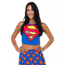 Supergirl Tank with Cape - DC Comics at Spirit Halloween