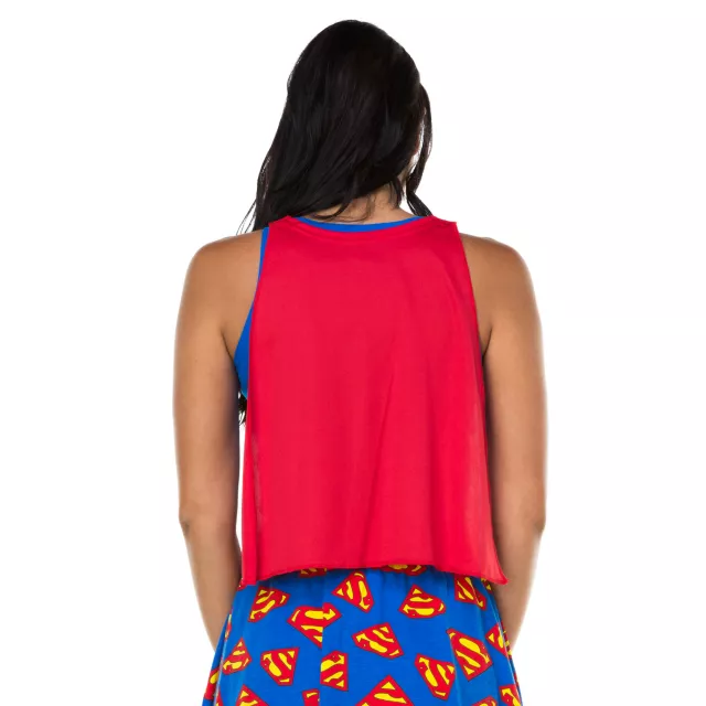 Supergirl Tank with Cape - DC Comics at Spirit Halloween