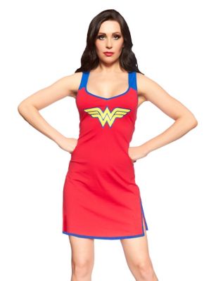 Wonder Woman Sleep Tank Costume - Spirithalloween.com