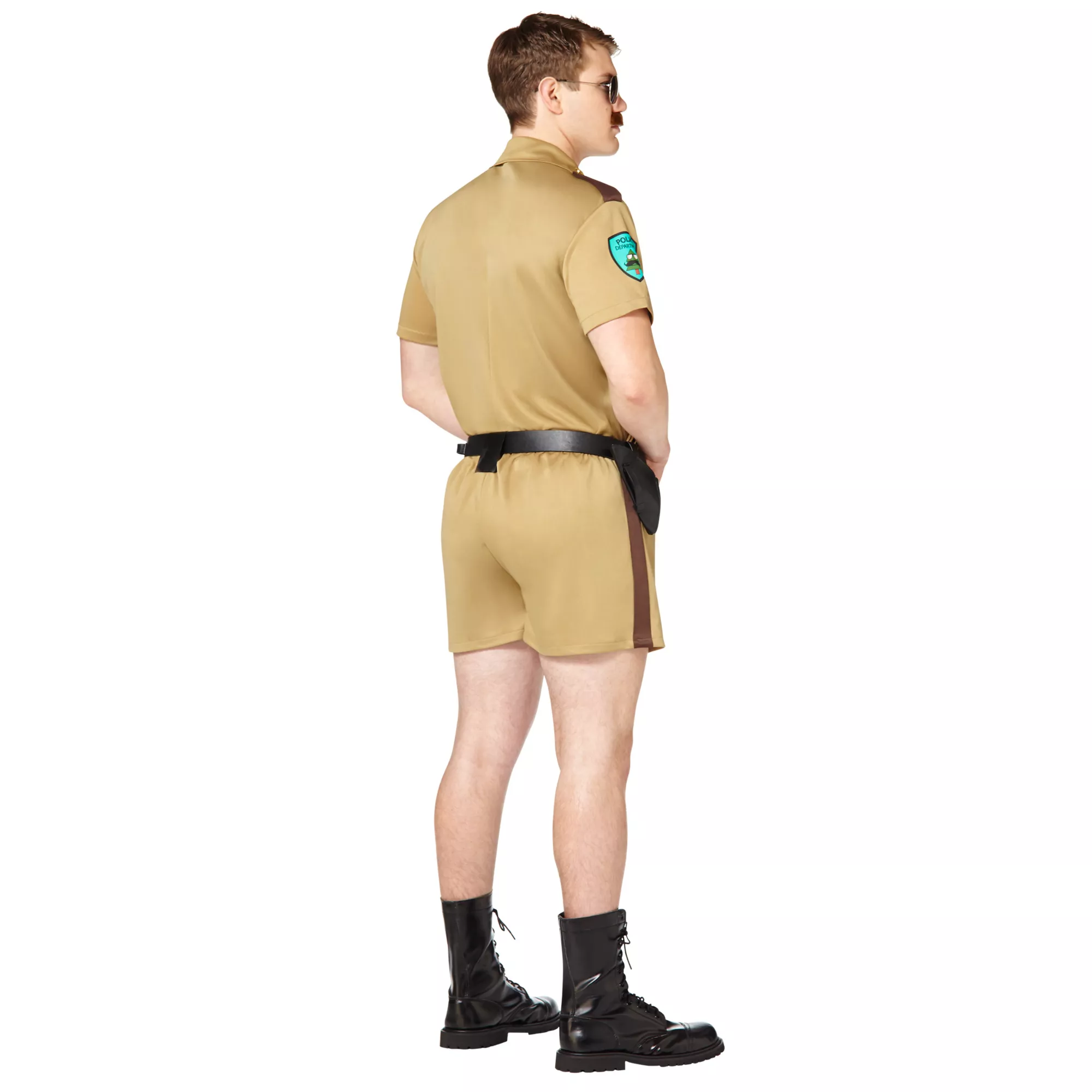 Sergeant Short Pants Adult Mens Cop Costume at Spencer's
