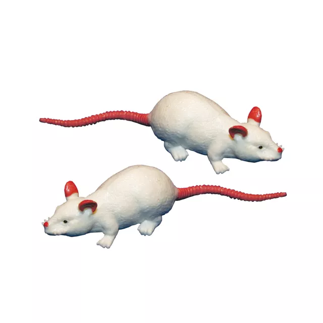 Rubber Mice Pack of 8 Halloween Props Rubber Mice Pack of 8 Halloween Props