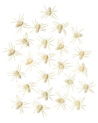 01251032 - Glow in the Dark Spiders - 18 Pack