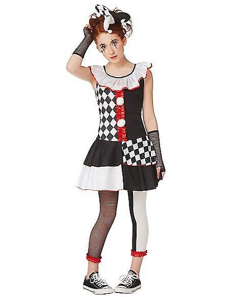 Kids Harlequin Jester Costume - Spirithalloween.com