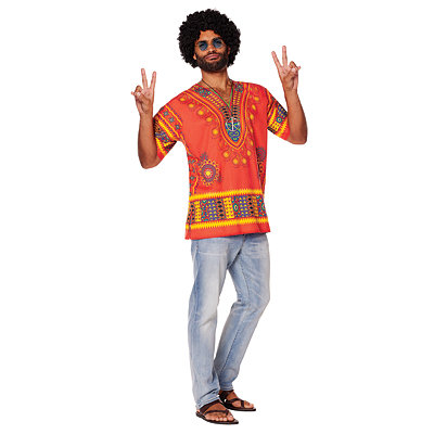 Mens Classic Hippie Dude Costume