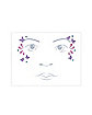 Pink and Purple Butterfly Kids Face Tattoo Decal