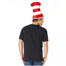 Adult Cat in the Hat T-Shirt Costume - Dr. Seuss at Spencer's
