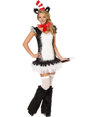 Adult Cat in the Hat Costume - Dr. Seuss - Spirithalloween.com