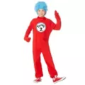 Kids Thing 1 and Thing 2 One Piece Costume - Dr. Seuss at Spirit Halloween