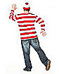 Adult  Where's Waldo Costume - Where's Waldo