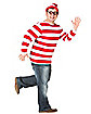 Adult Where's Waldo Plus Size Costume - Where's Waldo