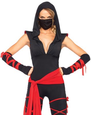 Adult Deadly Ninja Jumpsuit Costume