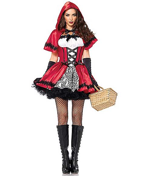 Little Red Ridinghood Costume Child Girls Red Riding Hood Small Size 4-6 