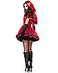Adult Gothic Red Riding Hood Costume