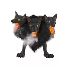 2 Ft 7 In Cerberus Three Headed Dog Animatronic at Spirit Halloween