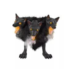 2 Ft 7 In Cerberus Three Headed Dog Animatronic at Spirit Halloween