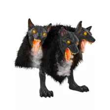 2 Ft 7 In Cerberus Three Headed Dog Animatronic at Spirit Halloween