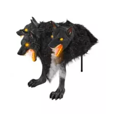 2 Ft 7 In Cerberus Three Headed Dog Animatronic at Spirit Halloween