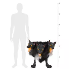 2 Ft 7 In Cerberus Three Headed Dog Animatronic at Spirit Halloween