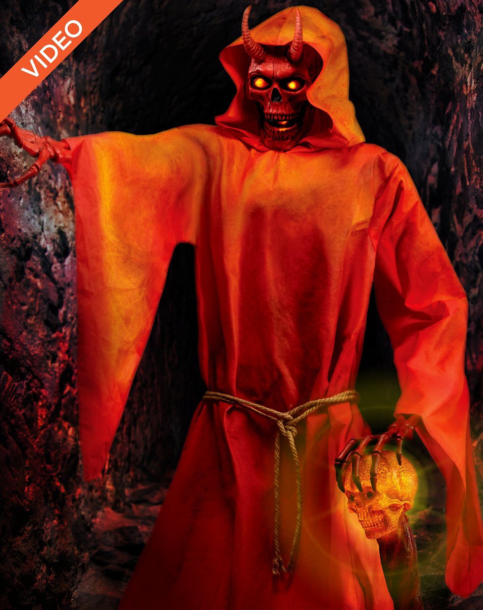 6 Ft Harbinger of Hell Animatronics - Decorations by Spirit Halloween