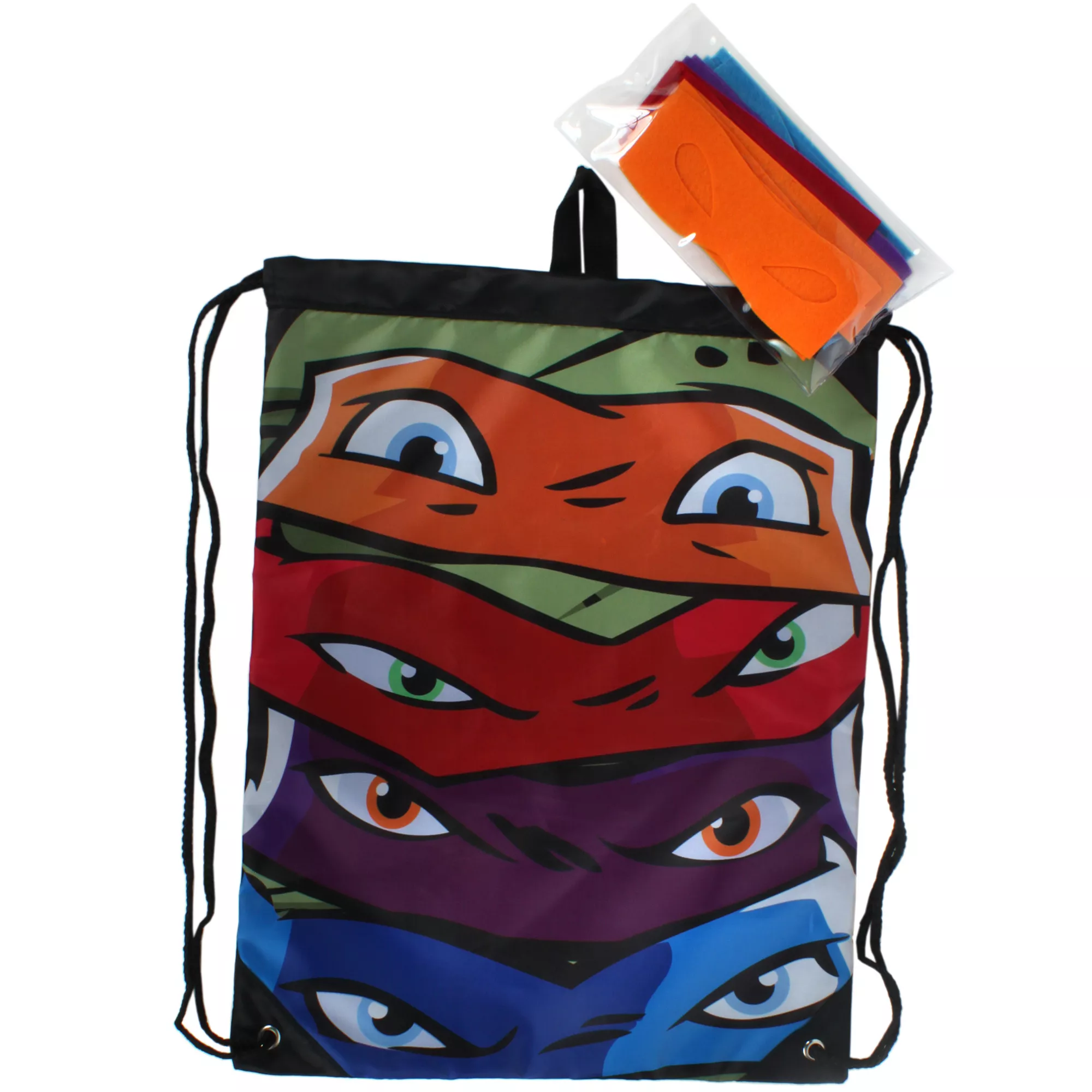 Teenage Mutant Ninja Turtles Mask Cinch Bag at Spirit Halloween